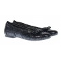 Balerini dama casual din piele naturala de cluoare neagra - ZENA2NCOL